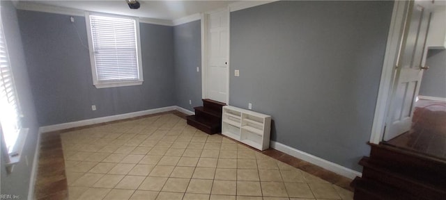 1116 Faubus Dr, Newport News, VA 23605 - empty room featuring light tile patterned flooring and baseboards