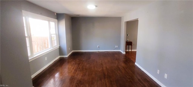 1116 Faubus Dr, Newport News, VA 23605 - unfurnished room featuring baseboards and wood finished floors