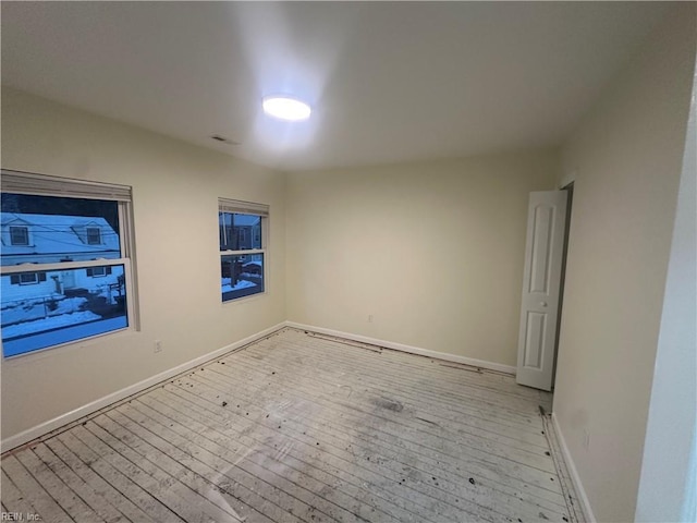 422 Homestead Ave, Hampton, VA 23661 - unfurnished room with hardwood / wood-style flooring and baseboards