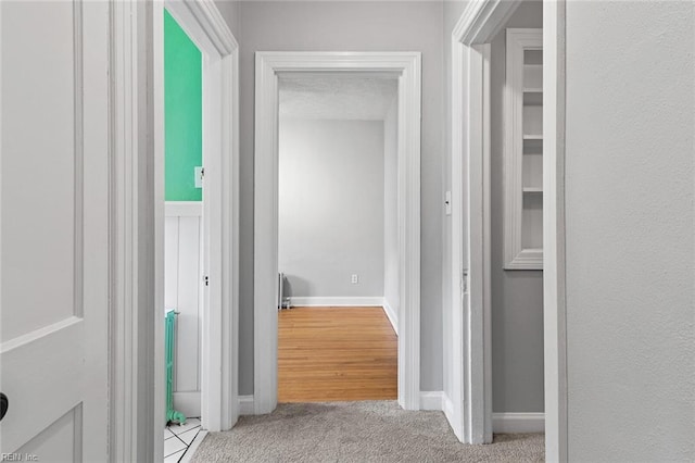 33 Mennonite Ln, Newport News, VA 23602 - corridor featuring baseboards and carpet flooring