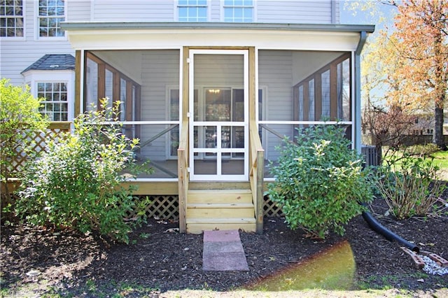 view of property entrance
