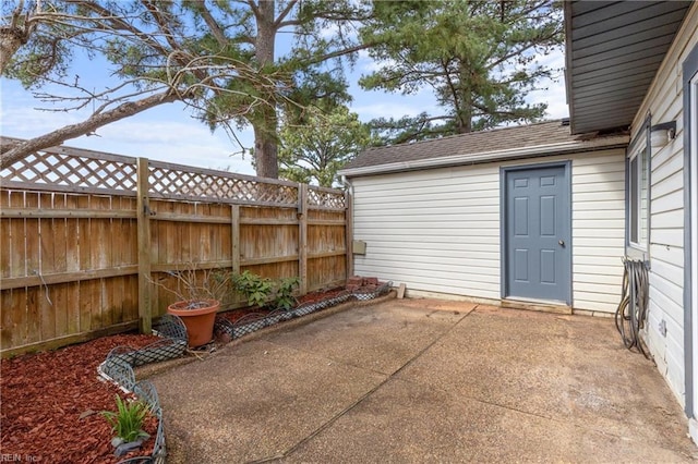724 Oleander Cir, Virginia Beach, VA 23464 - view of patio / terrace with fence