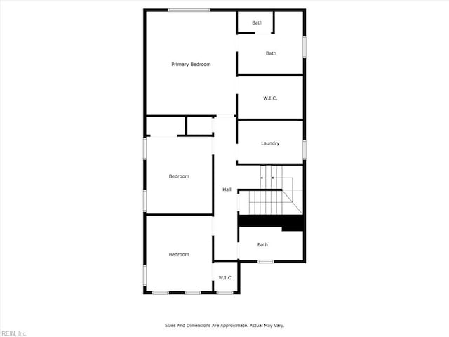 1012 Chartwell Dr, Newport News, VA 23608 - floor plan