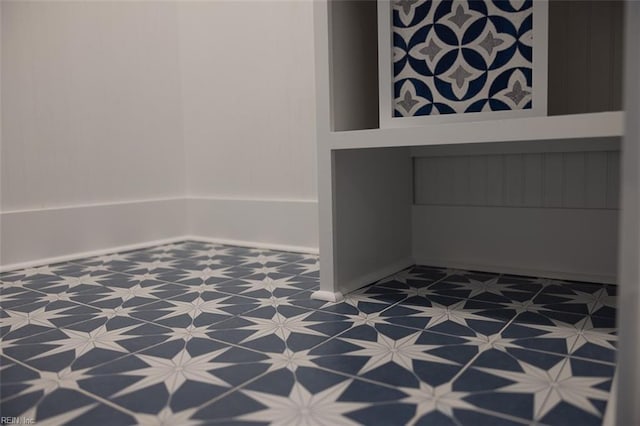 interior space featuring tile patterned floors