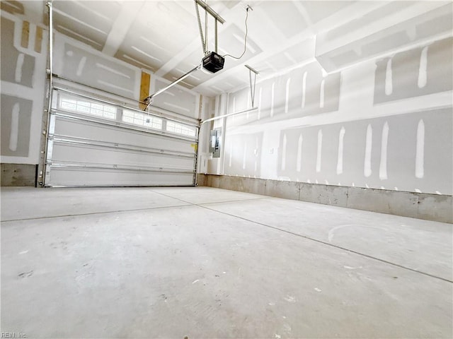 1396 Independence Blvd, Newport News, VA 23608 - garage featuring a garage door opener and electric panel