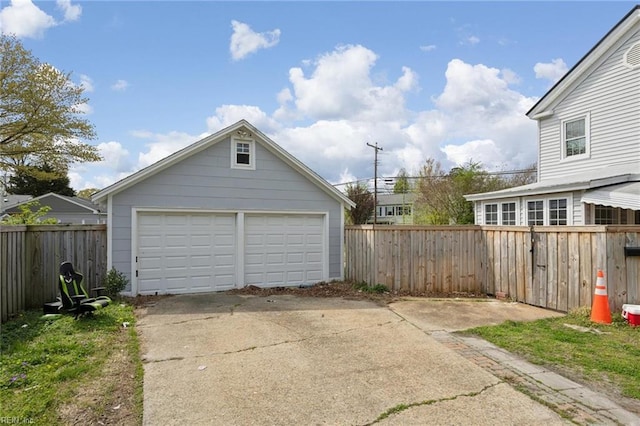 3608 Shell Rd, Hampton, VA 23661 - view of detached garage
