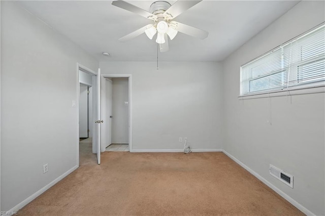 8084 Lynnbrook Dr, Norfolk, VA 23518 - unfurnished bedroom featuring light carpet, baseboards, and a ceiling fan
