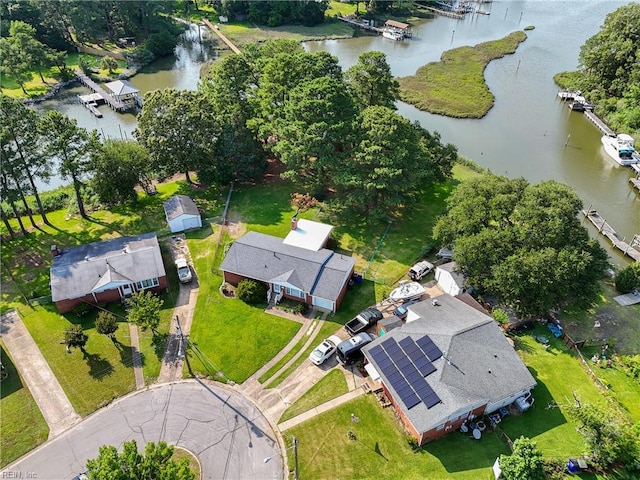 8084 Lynnbrook Dr, Norfolk, VA 23518 - aerial overview of property's location featuring a large body of water