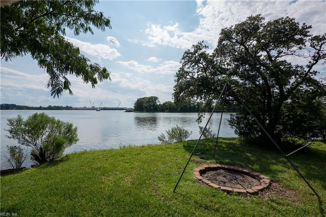 property view of water