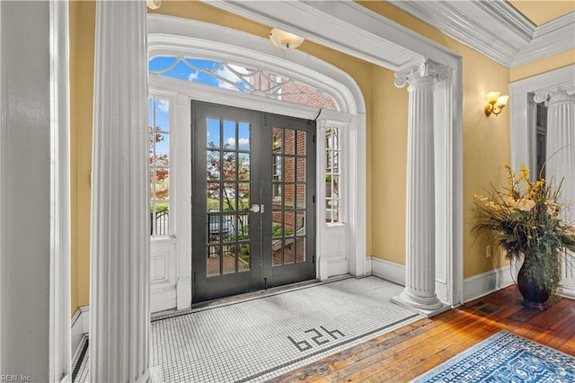 429 York St W Unit 3A, Norfolk, VA 23510 - property entrance featuring french doors