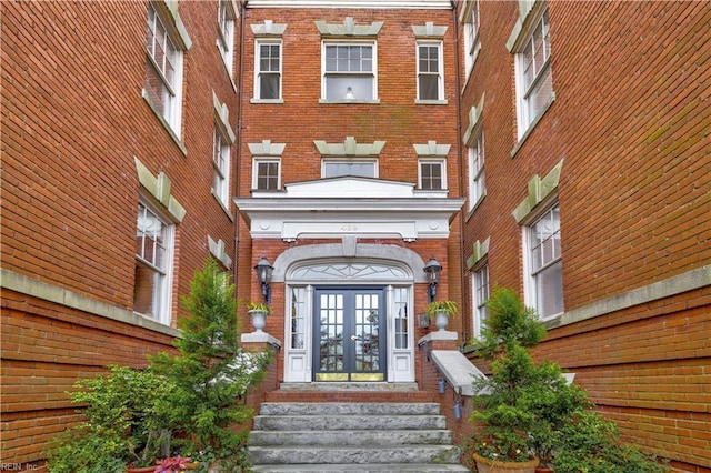 429 York St W Unit 3A, Norfolk, VA 23510 - entrance to property with french doors and brick siding