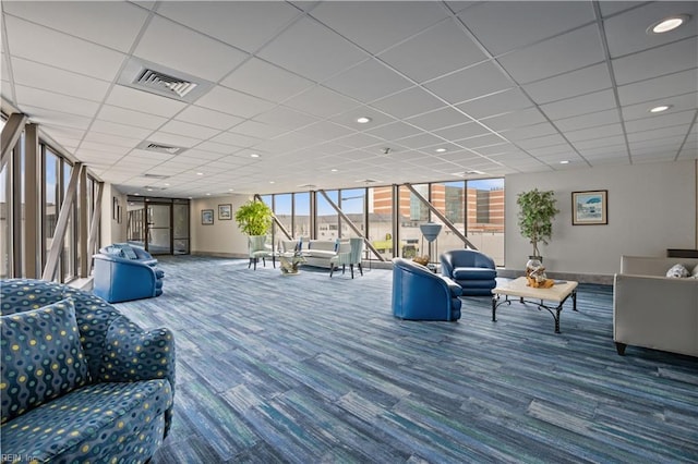 common area with visible vents