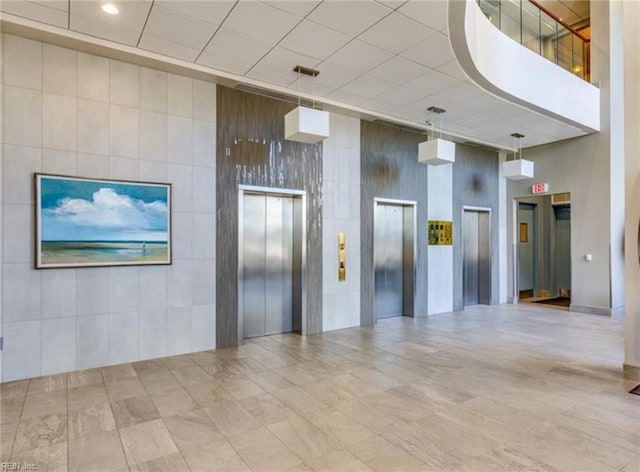 view of building lobby