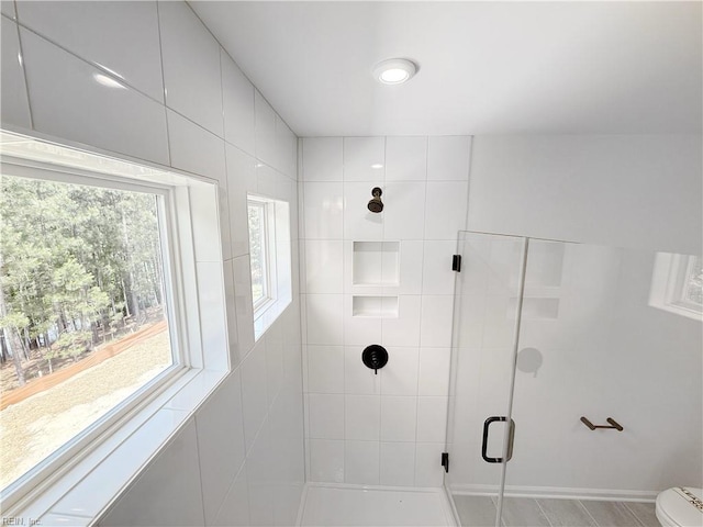 1539 Waltham Ln, Newport News, VA 23608 - full bath featuring a shower stall and healthy amount of natural light