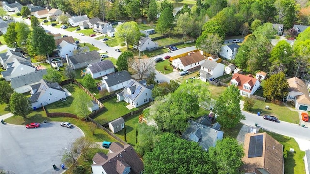 birds eye view of property featuring a residential view