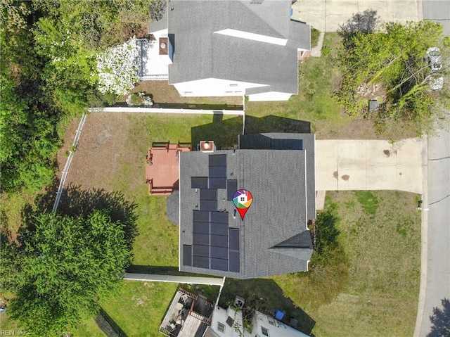bird's eye view