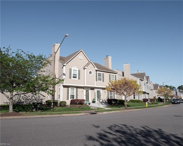 4734 Kempsville Greens Pkwy, Virginia Beach, VA 23462 - view of front of property with a chimney