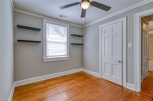 217 Hurley Ave, Newport News, VA 23601 - unfurnished bedroom featuring visible vents, baseboards, and wood finished floors