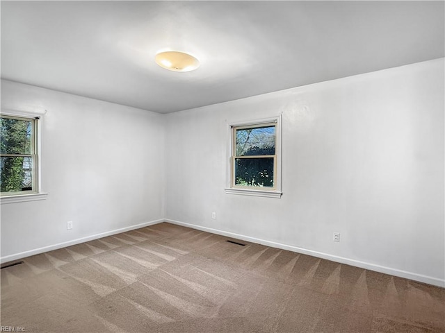 1279 Old Buckroe Rd, Hampton, VA 23663 - spare room featuring carpet floors, baseboards, and visible vents
