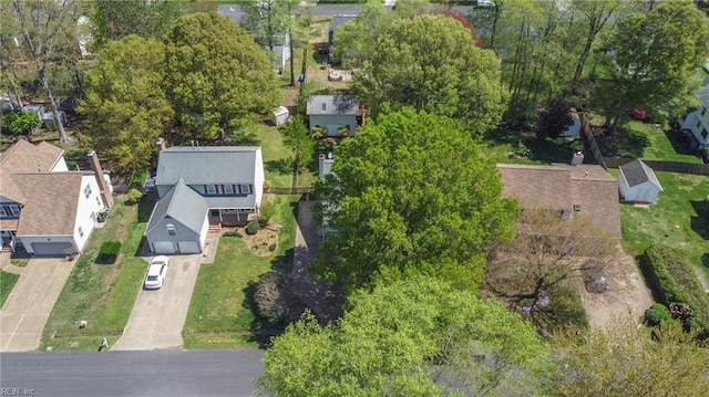 943 Tabb Lakes Dr, Yorktown, VA 23693 - drone / aerial view featuring a residential view