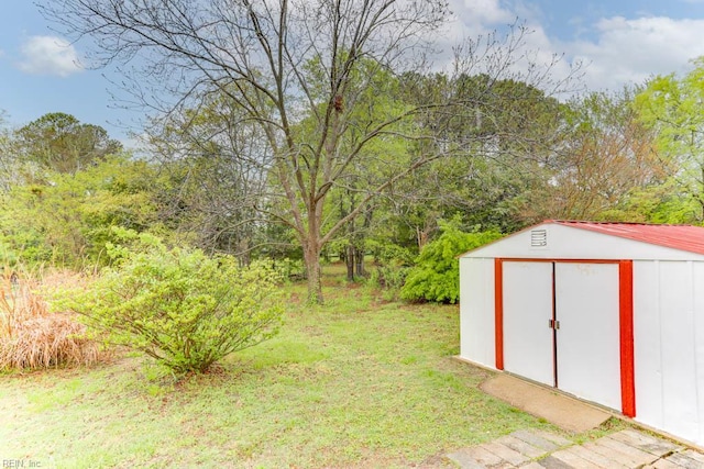 1793 Old Buckroe Rd, Hampton, VA 23664 - view of yard with a shed and an outdoor structure