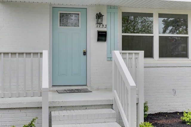 1793 Old Buckroe Rd, Hampton, VA 23664 - entrance to property with brick siding