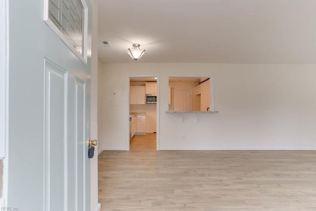 1793 Old Buckroe Rd, Hampton, VA 23664 - empty room with light wood-style flooring, baseboards, and visible vents