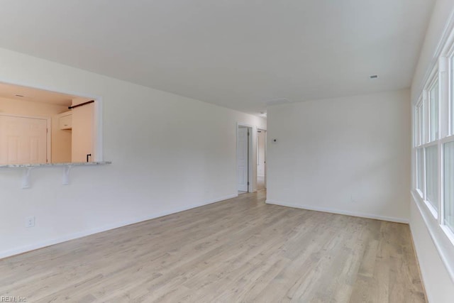 1793 Old Buckroe Rd, Hampton, VA 23664 - spare room with light wood-style flooring and baseboards