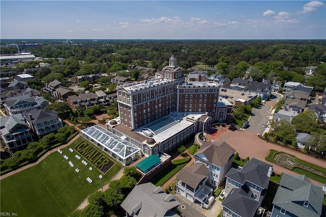 drone / aerial view