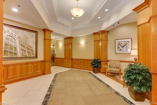 view of lobby