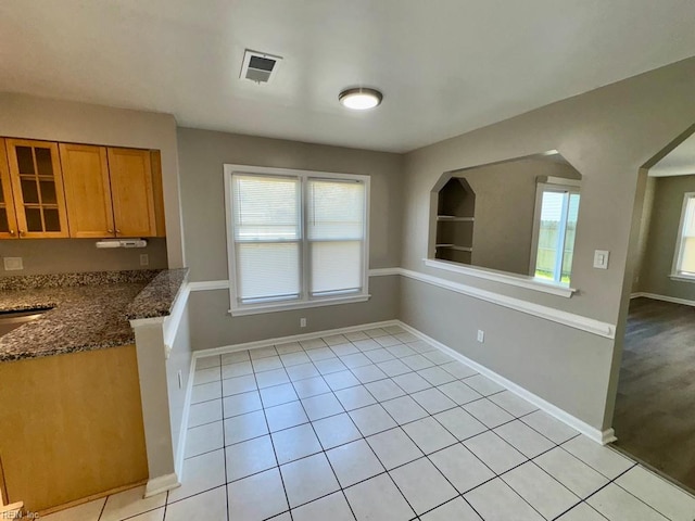 3216 Winterberry Ct, Virginia Beach, VA 23453 - unfurnished dining area with light tile patterned floors, baseboards, and visible vents