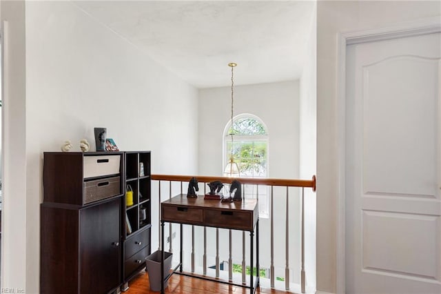 106 Elm Tree Ct, Suffolk, VA 23435 - hall with dark wood-style floors