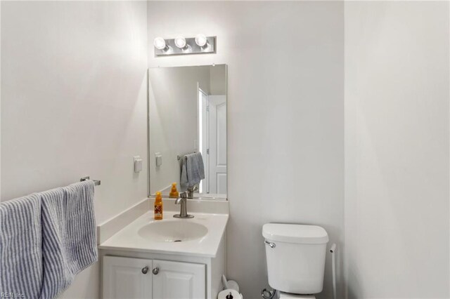 106 Elm Tree Ct, Suffolk, VA 23435 - half bathroom with toilet and vanity