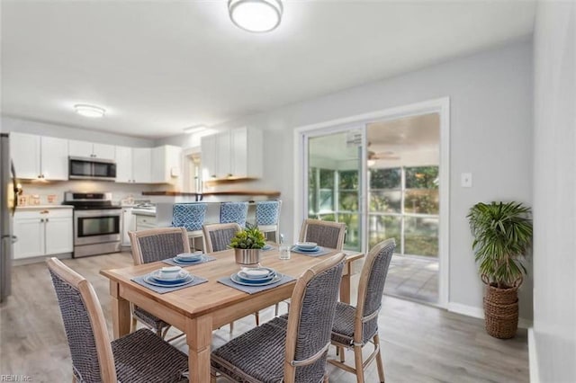 122 Kendall Dr, Newport News, VA 23601 - dining room with light wood finished floors