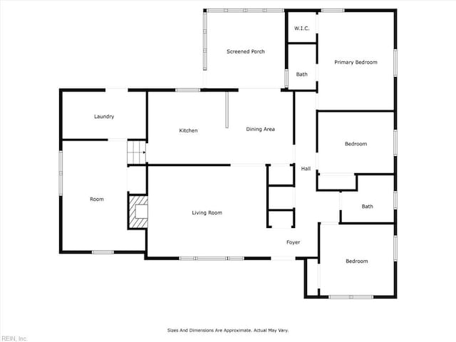 122 Kendall Dr, Newport News, VA 23601 - plan