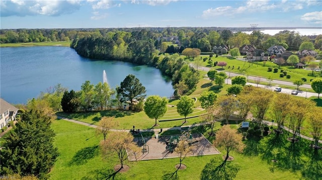 209 Cobblestone Reach Reach, Suffolk, VA 23435 - aerial view featuring a water view