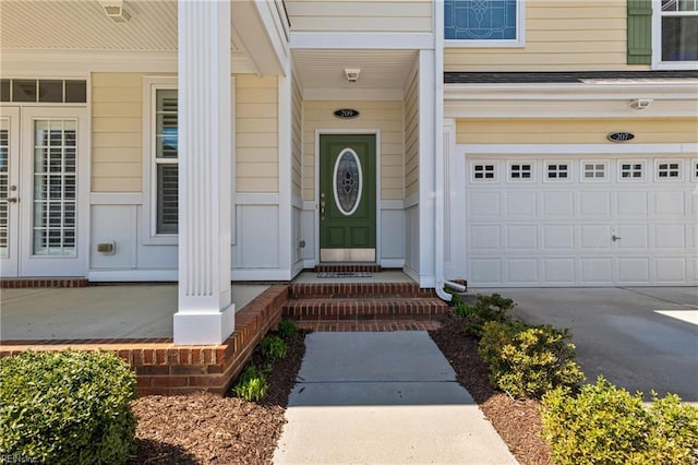 209 Cobblestone Reach Reach, Suffolk, VA 23435 - property entrance featuring a garage and driveway