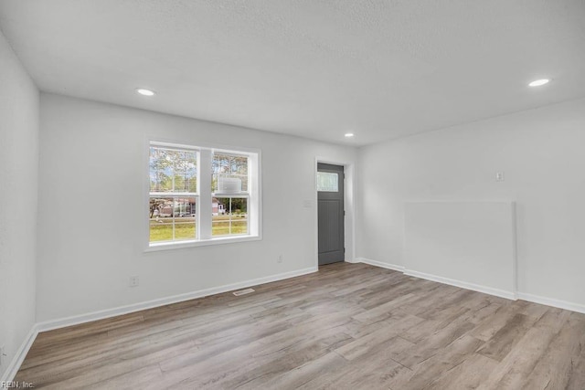 9289 Gates Rd, Suffolk, VA 23437 - interior space featuring baseboards, recessed lighting, and wood finished floors