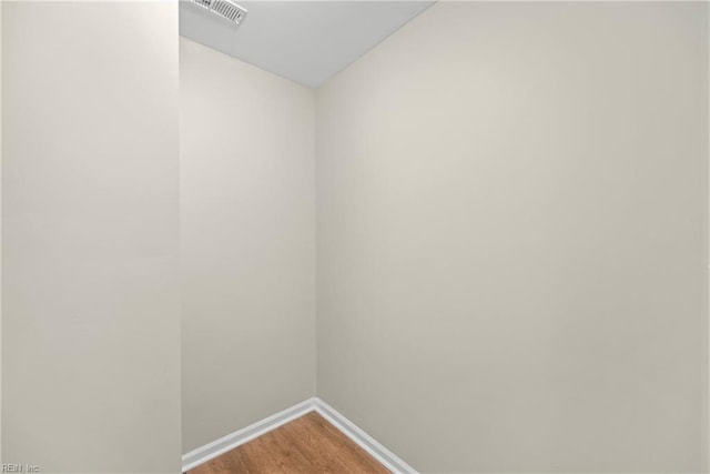 105 Ireland St, Hampton, VA 23663 - empty room featuring visible vents, baseboards, and light wood finished floors