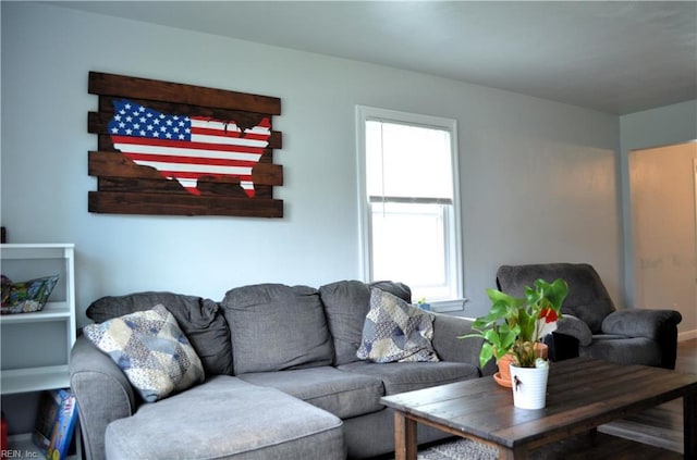 view of living area