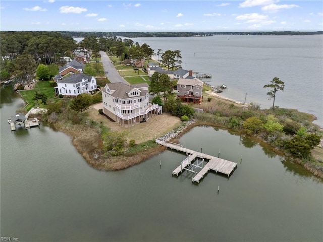 89 Sandy Bay Dr, Poquoson, VA 23662 - aerial view with a water view