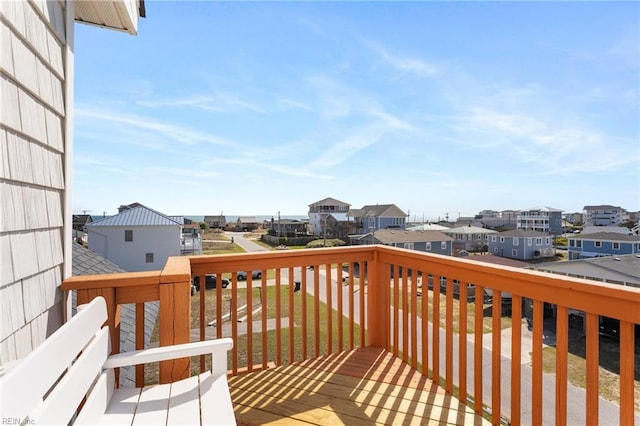206 E Palmetto St, Kill Devil Hills, NC 27948 - deck with a residential view