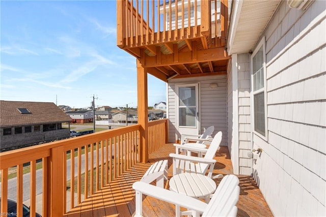 206 E Palmetto St, Kill Devil Hills, NC 27948 - deck with a residential view
