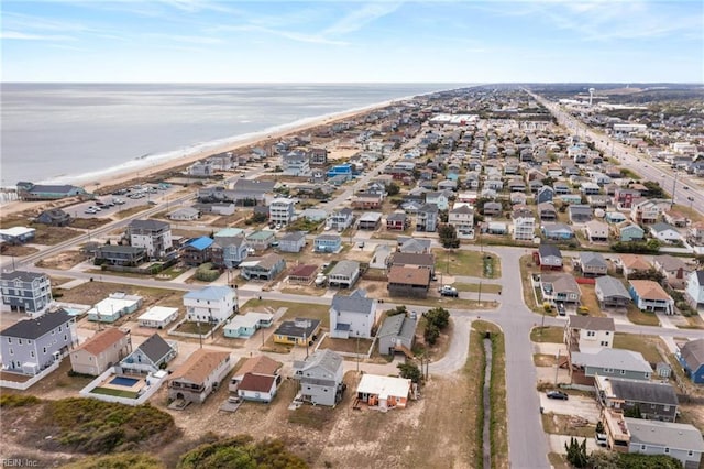 206 E Palmetto St, Kill Devil Hills, NC 27948 - aerial view with a water view and a residential view