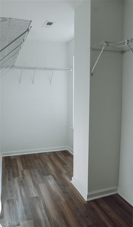 404 Hogart St, Franklin, VA 23851 - walk in closet with wood finished floors