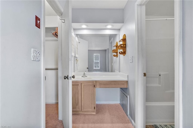 5201 Bardith Cir, Virginia Beach, VA 23455 - full bath featuring vanity and a spacious closet
