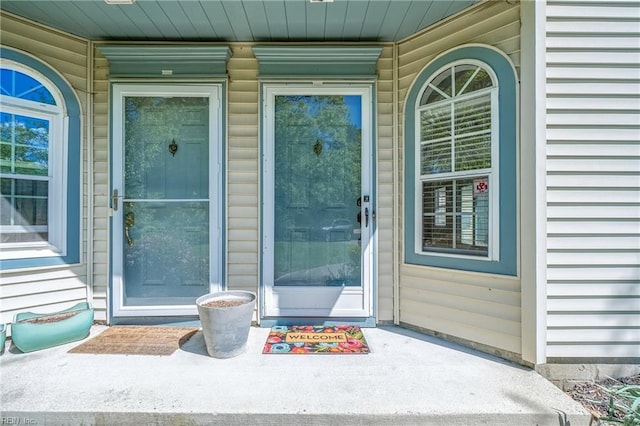 5201 Bardith Cir, Virginia Beach, VA 23455 - doorway to property featuring covered porch