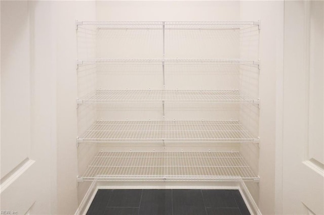 view of storage area