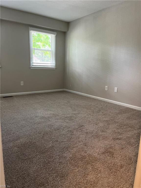 420 Cottonwood St, Newport News, VA 23608 - empty room with carpet floors, visible vents, and baseboards