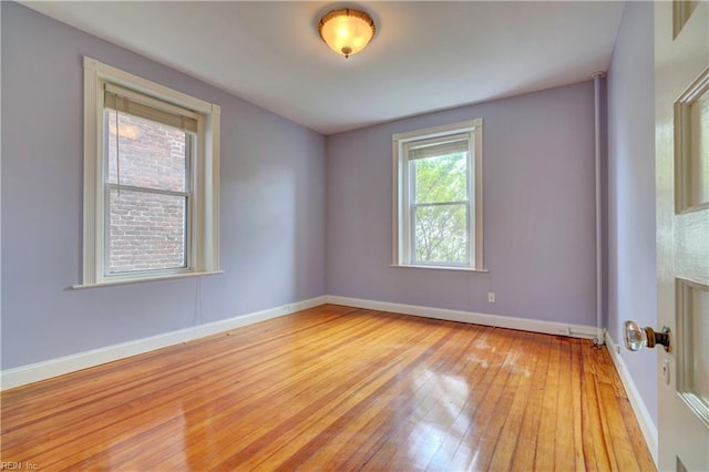 3719 Granby St Unit C-3, Norfolk, VA 23504 - spare room with light wood-type flooring and baseboards